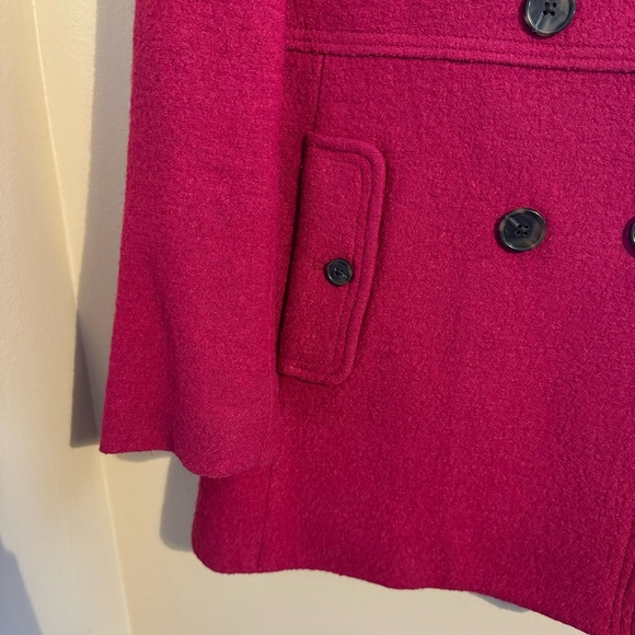 Loft Women’s Hot Pink Coat - Picture 4 of 7